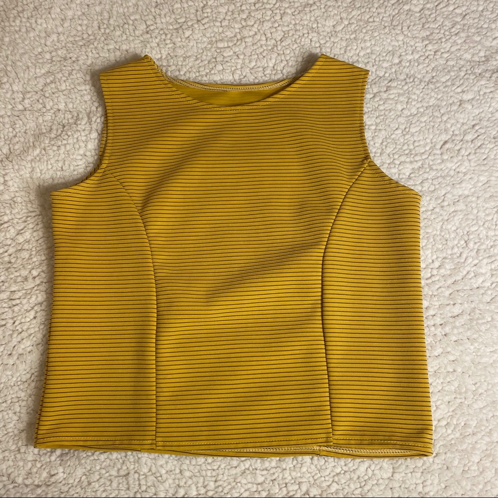 Sleeveless Crop Top